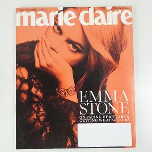 Marie Claire Magazine September 2017 Emma Stone Fall Fashion Issue